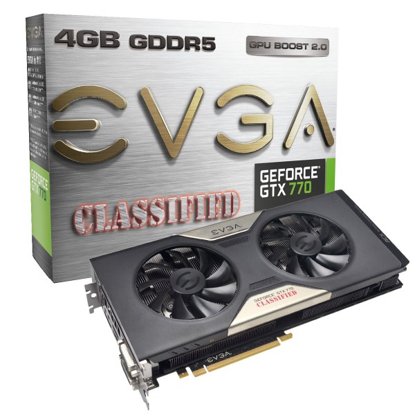 EVGA GeForce GTX770 Classified ACX Cooler 4GB